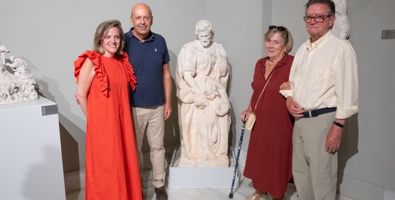 La Colección Vassallo incorpora un busto del Reina Sofía y un San José